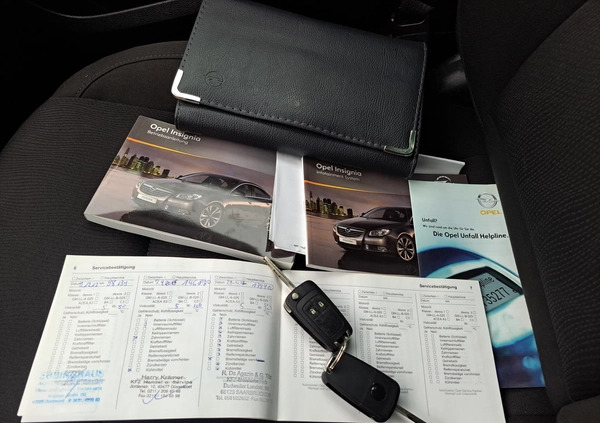 Opel Insignia cena 20900 przebieg: 260000, rok produkcji 2011 z Ząbkowice Śląskie małe 254